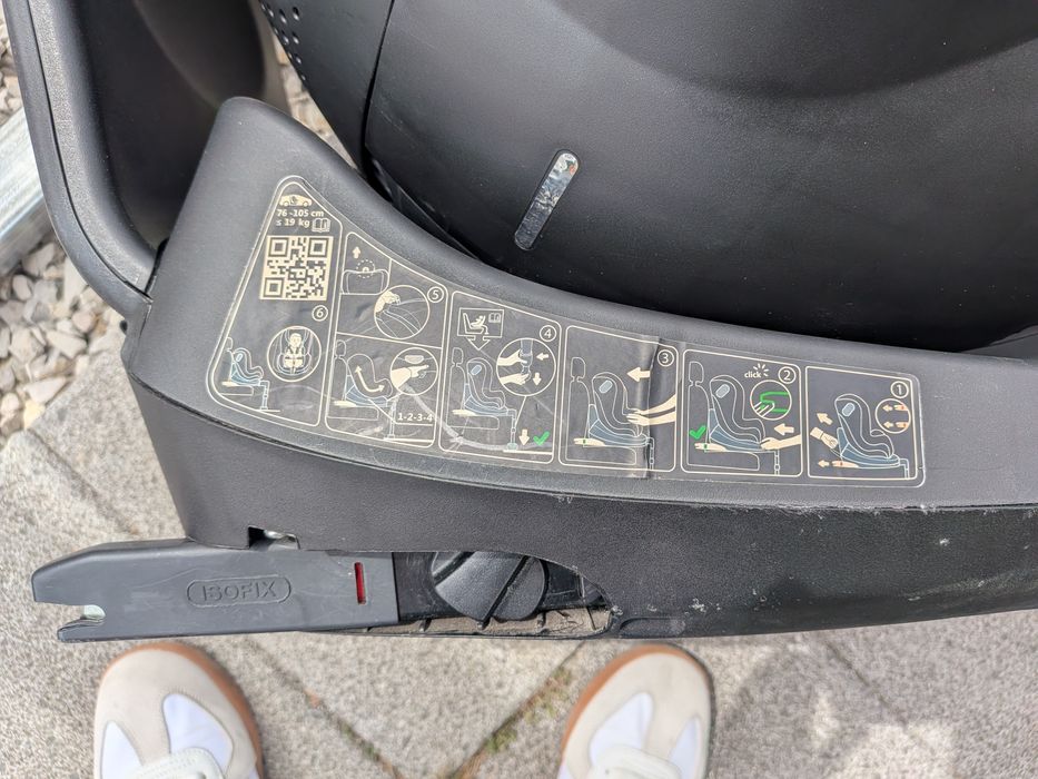 Cadeira auto Chicco 360 Isofix