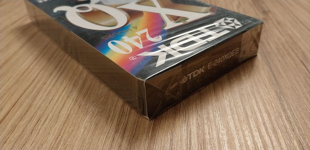 Kaseta VHS TDK XQ 240. Nowa