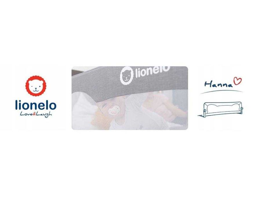 Barierka Bramka Ochronna ŁÓŻKA Lionelo HANNA 66cm