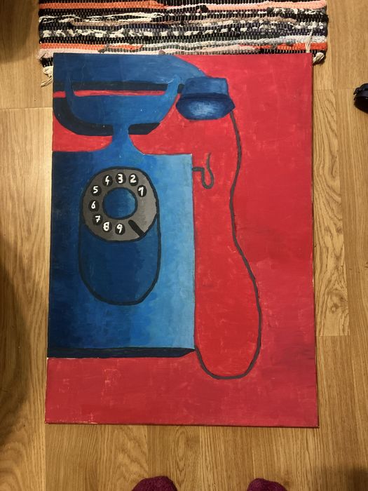 Obraz aktyl na płotnie (50x70cm)
