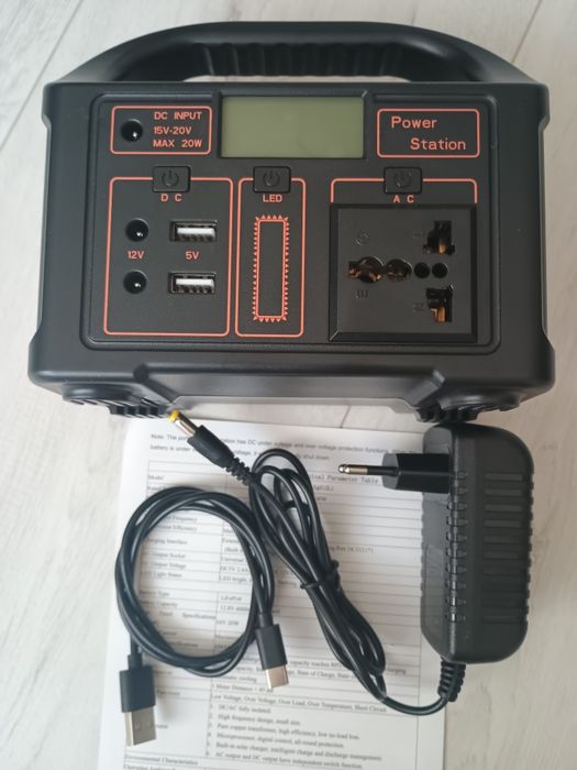 UPS Gaiaray 100W stacja zasilania powerbank AC/DC 76.8Wh. Prywatnie