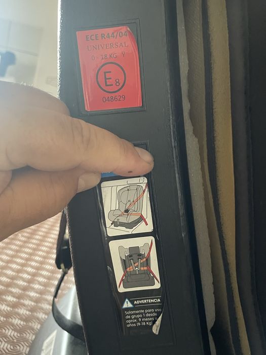2 Cadeiras auto grupo 0/1/2/3