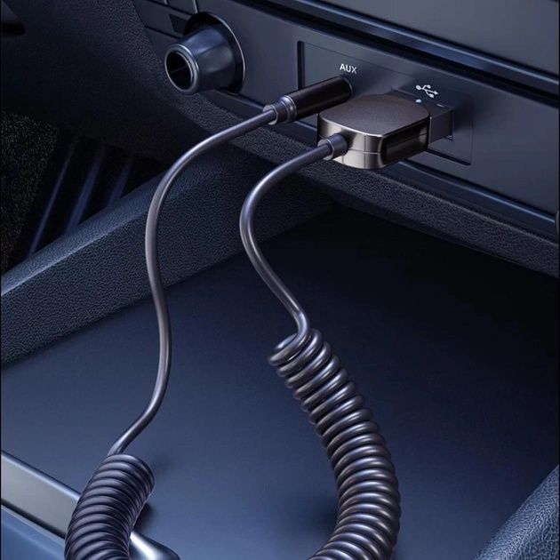 Автомобильный Bluetooth адаптер приемник Essager стерео 5.0 аукс aux