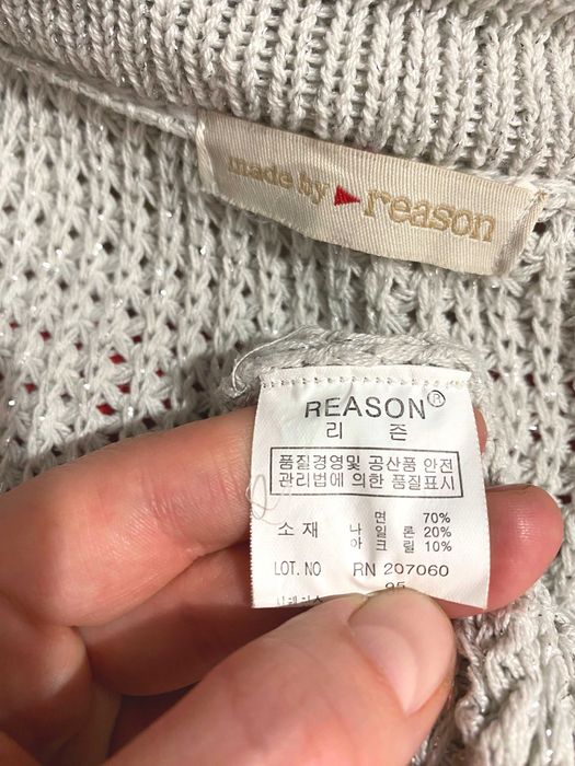 sweter szary srebrna nitka kimono kardigan z kieszeniami bawełna S 36