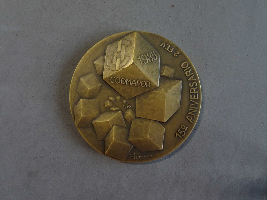 Medalha Coopamor 1985 - 15º aniversário 2 Fev