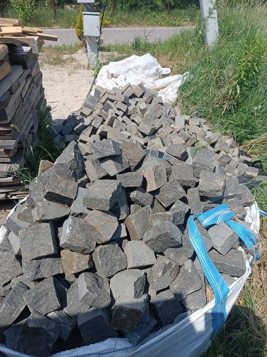 Гранитная брусчатка 25м2 (самовывоз Гатное)