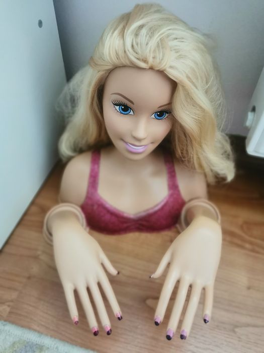 Barbie głowa do czesania
