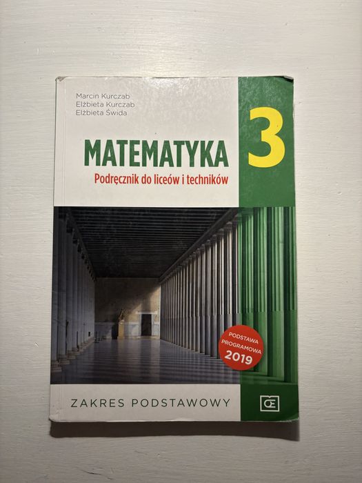 matematyka podręcznik oraz zbiór zadań 3 - zakres podstawowy dla liceów i techników