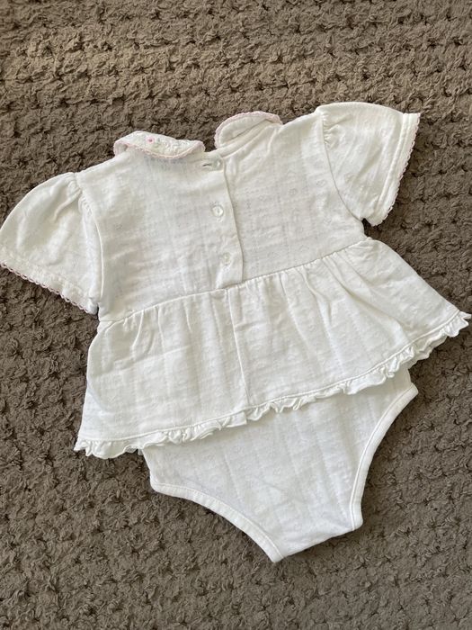 #6 Body ze spódniczką dla dziewczynki r. 62