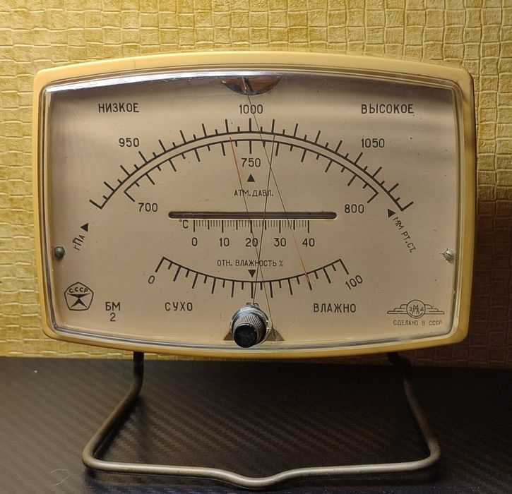 Барометр, гігрометр БМ-2