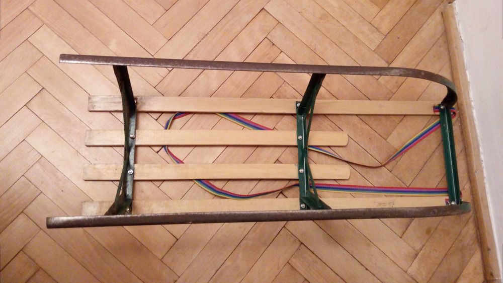 Sanki metalowe solidne klasyczne - okazja!!!