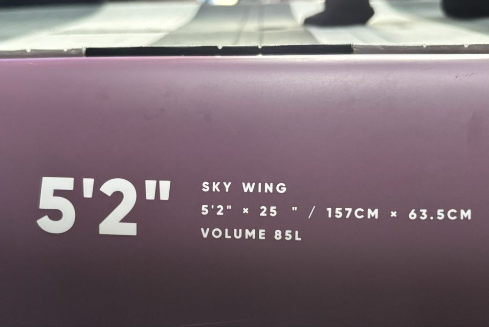 Prancha de wing foil Fanatic Sky Wing, 85 litros