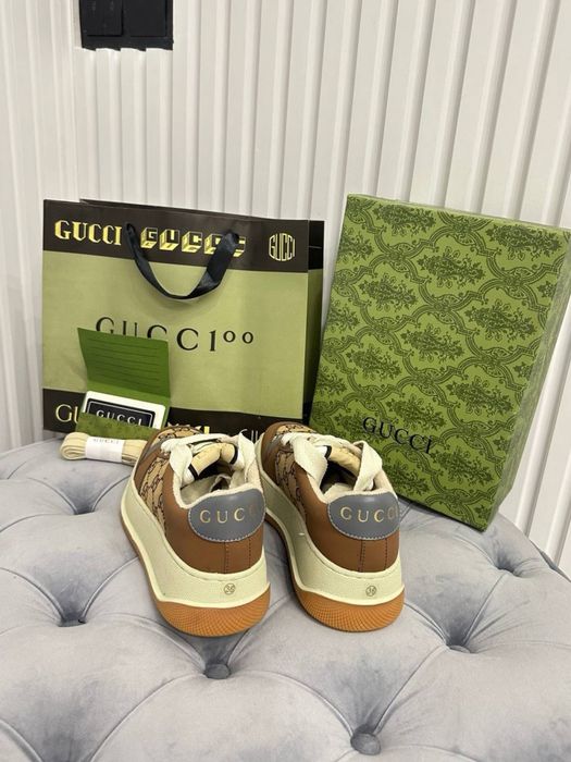 Кеди Gucci.