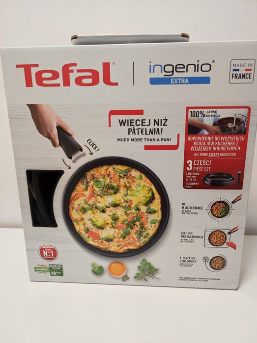 Zestaw patelnie Tefal ingenio