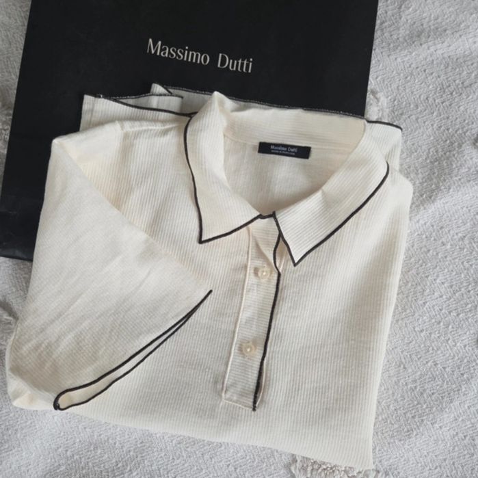 Massimo Dutti koszulka polo S.Skład na zdjęciach.