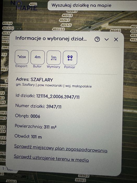 Działka z droga i decyzją o warunkach zabudowy