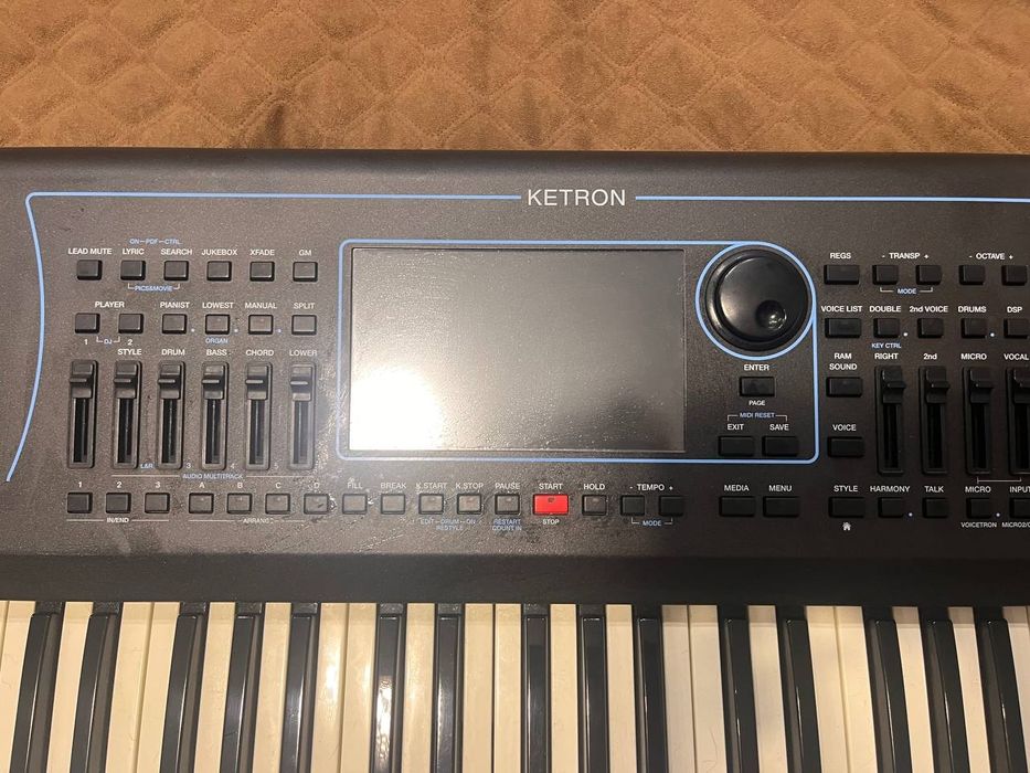 Ketron SD 7  Клавіші .
