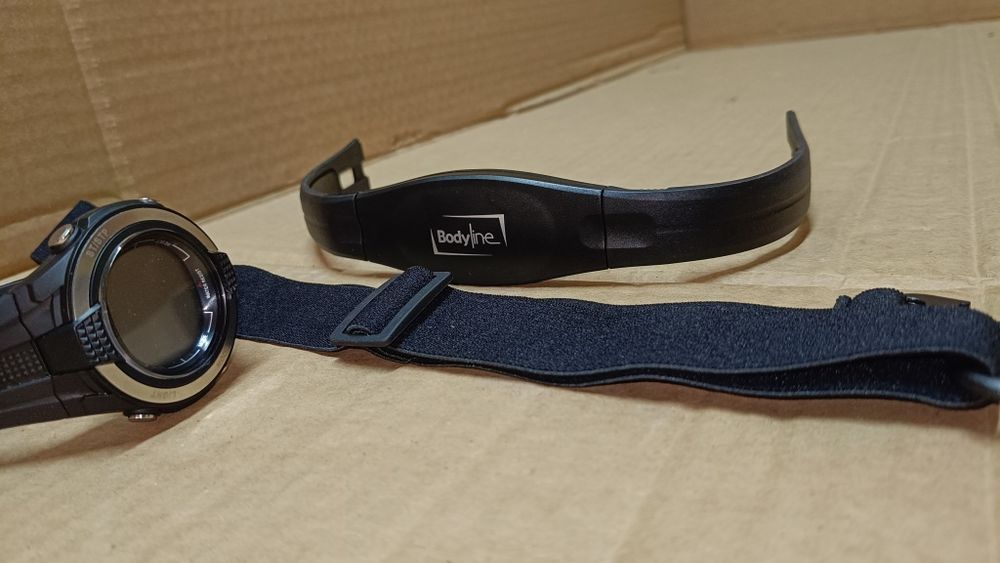 Bodyline pulsometr z opaską Czarny