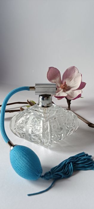 Perfumetka retro szkło kryształowe