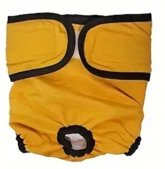 Fralda / Calção (reutilizável) para Cão ou Gato.