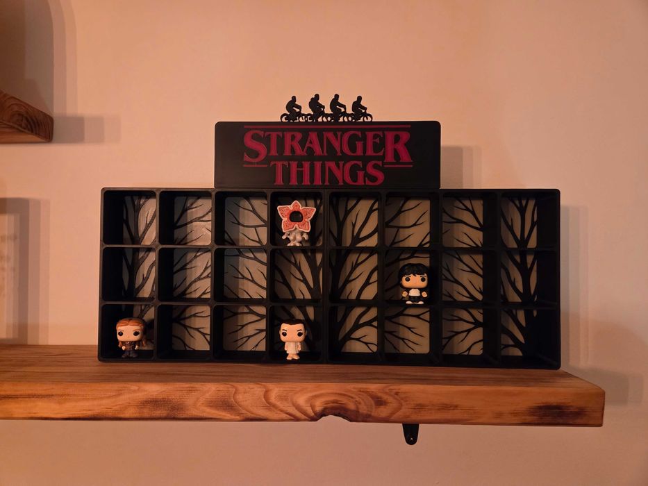 Półka na figurki Kinder Joy - Stranger Things