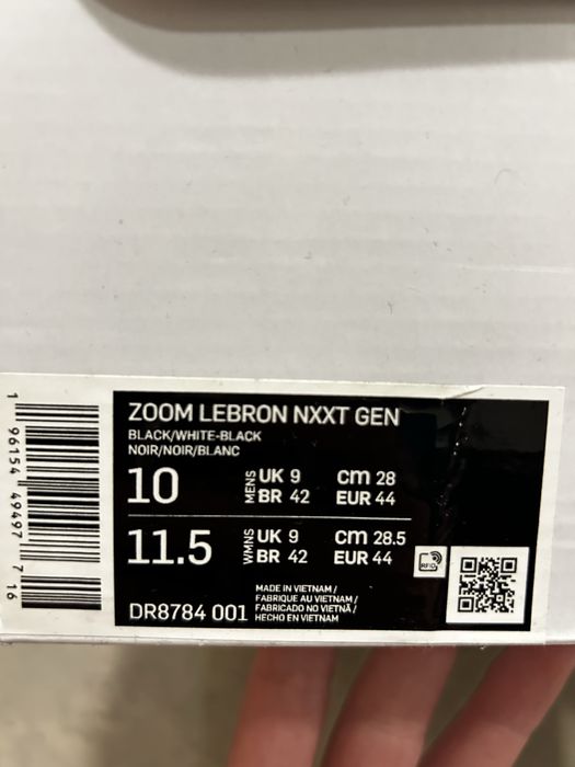 Nike Lebron NXXT Gen X FaZe Clan „Bred”