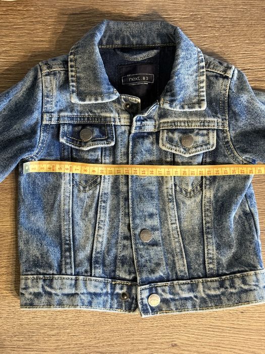 Джинсова куртка next 80 см
