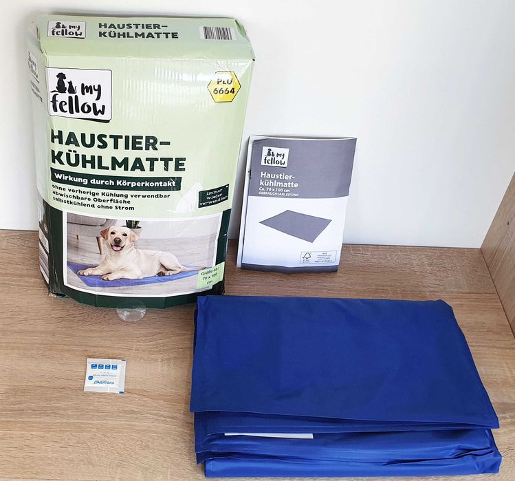 Żelowa mata chłodząca dla psa kota 100 x 70 cm