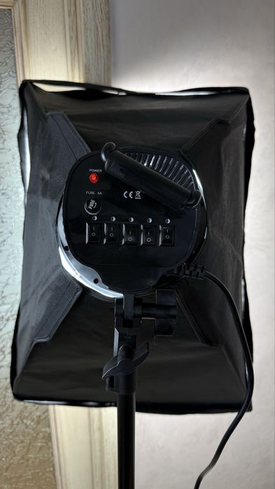 Софтбокс 50х70см з патрон Е27 для постійного світла