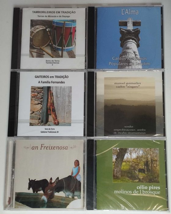 CD novos Sons da Terra. Planalto Mirandês. Concelho Miranda do Douro