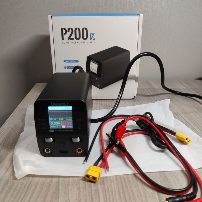 Блок питания ToolkitRC P200 V2 200W AC/DC