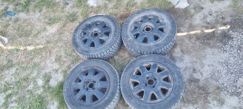 Диски 4x100 r14 et45 титани легкосплавні  opel lanos  sens VW