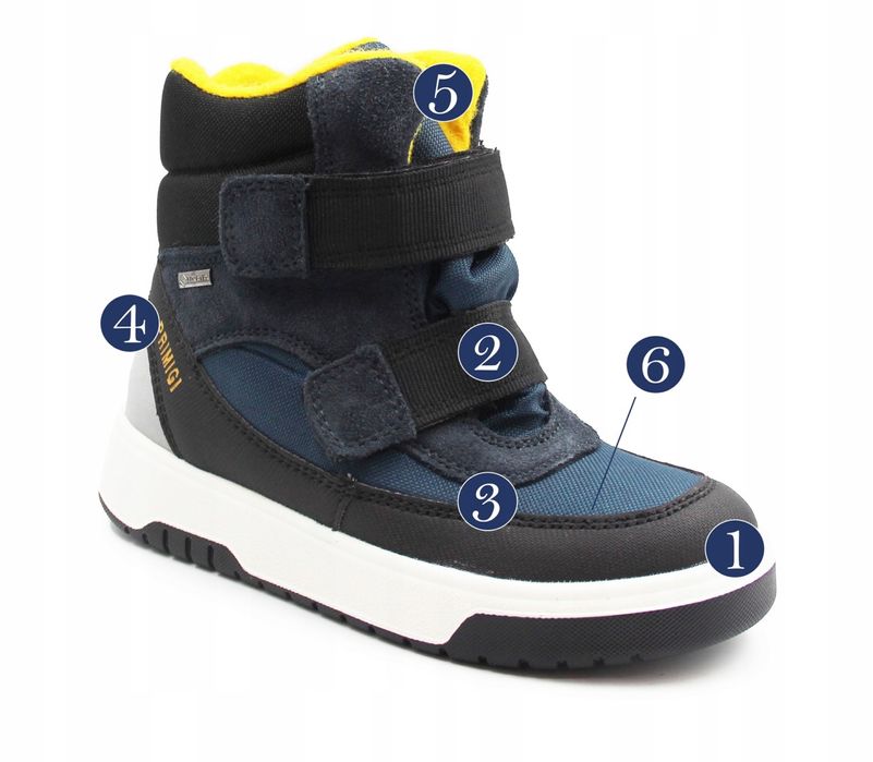 Зимові чоботи 31р, 35р. для хлопчиків GORE-TEX Primigi 8888322, термо