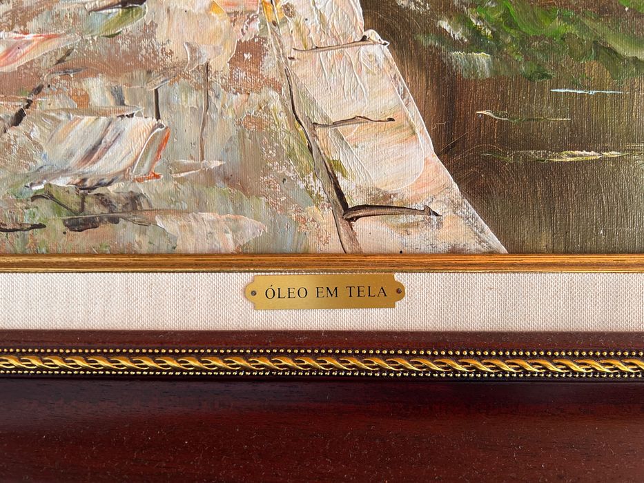 Quadro pintado a mão