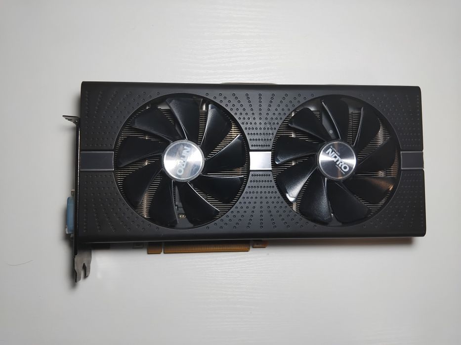 Відеокарта Amd rx 580 sapphire nitro 4gb видеокарта graphic card