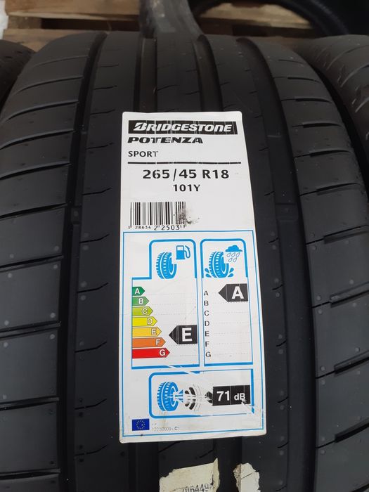 265/45/18 Bridgestone Potenza Sport 265/45 R18
101Y