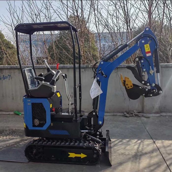 Mini Escavadora 1.2T NOVA  Boom Swing + Broca + 3 Baldes