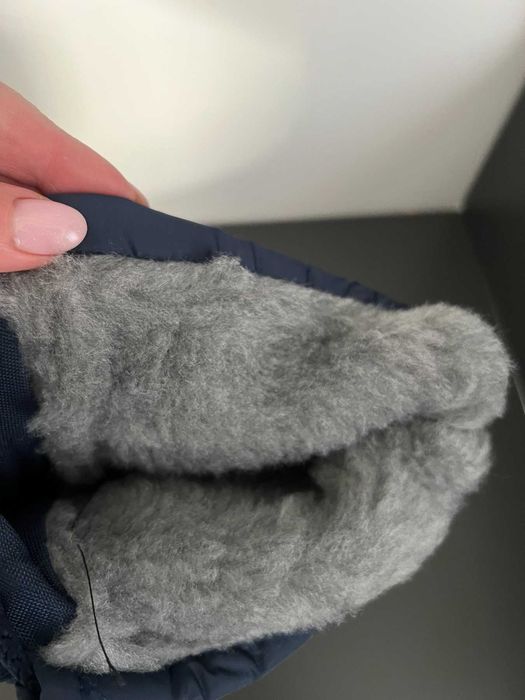 Cапоги женские утепленные, непромокаемые на дождьи слякоть,темно синие