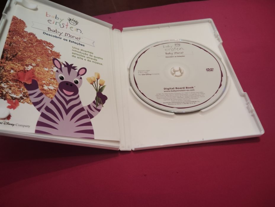 DVDs Infantis Baby Einstein Novos