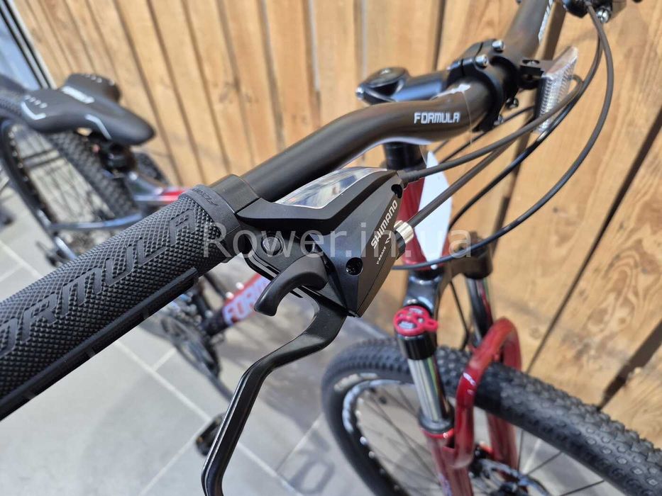 Алюмінієвий велосипед Formula F-1 AL 27.5" DD CS рама-16" червоно-сіри