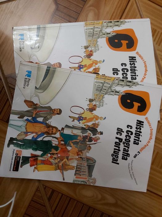 Livros escolares 6o ano
