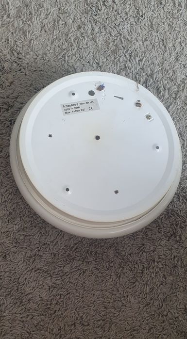 Candeeiro de tecto ou parede branco