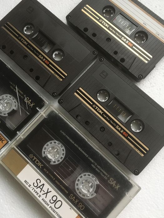 Аудіокасета TDK SA-X - 1982рік type II ,  під запис