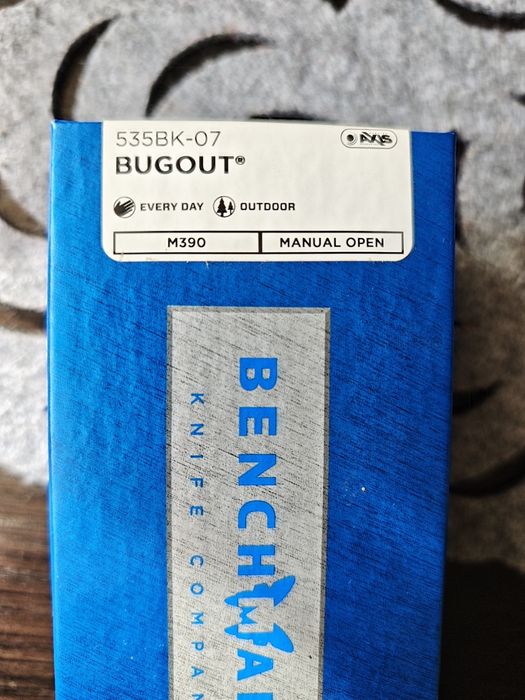 Benchmade Bogout 535BK-07