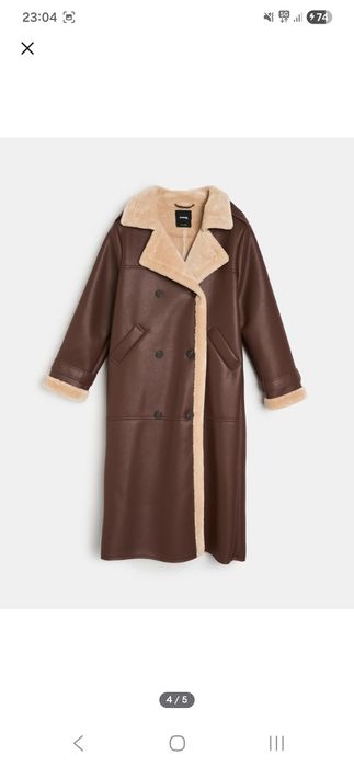 płaszcz kożuszek
