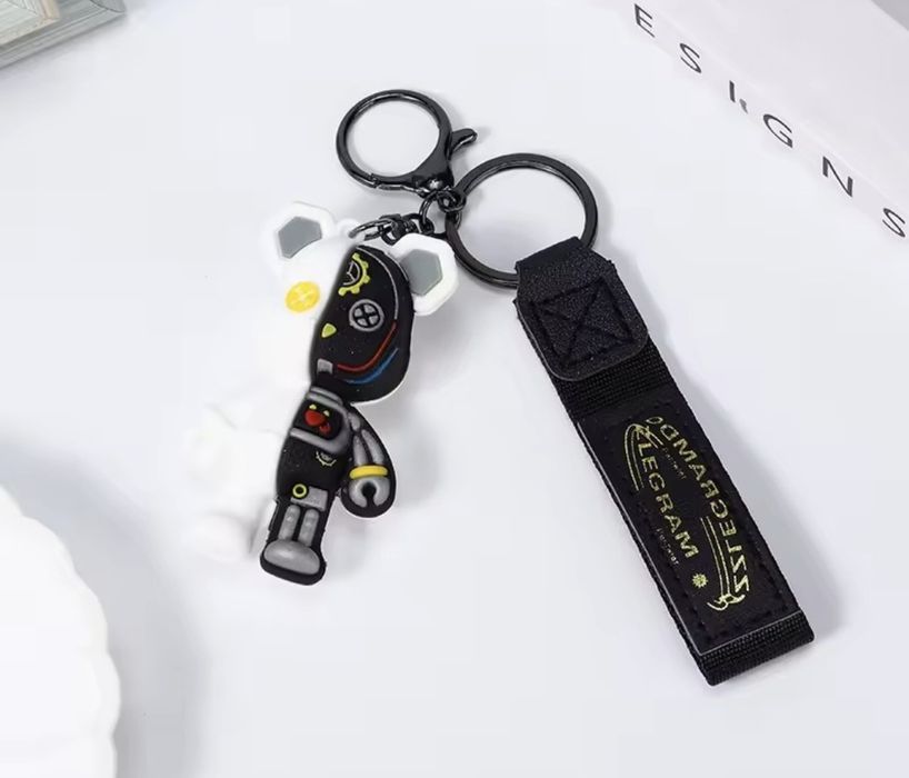 Nowy duzy brelok Mechaniczny Mis Mechanical Bear