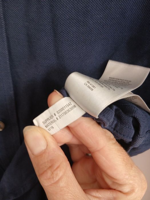 Granatowa bawełniana koszula damska Ralph Lauren  roz s