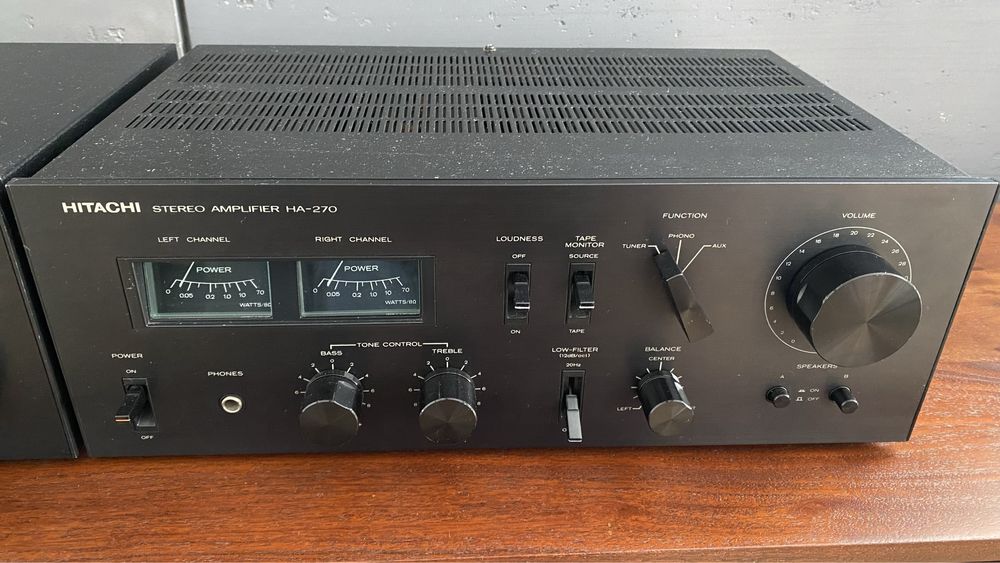 Ampli Hi-Fi Hitachi HA-270 – Puissance Vintage – Noir – Occasion