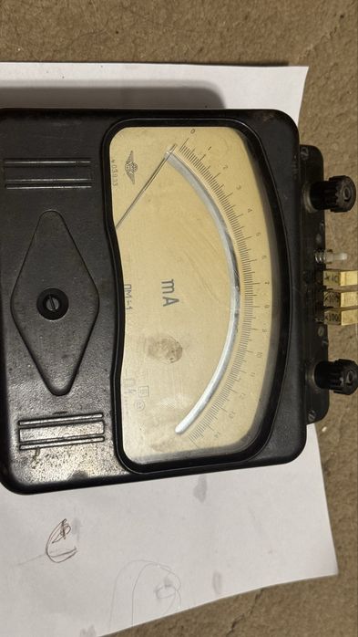 Продам милиамперметр ЛМ-1 и микроамперметр M109