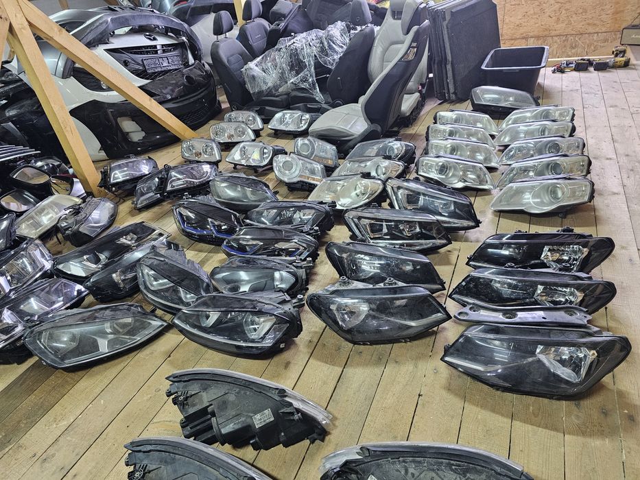 Фара Оптика Фары Фары VW 2004-2024 Tiguan Touran Caddy Passat